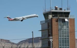 What impact will GJ airport light tower construction have on flight travel?