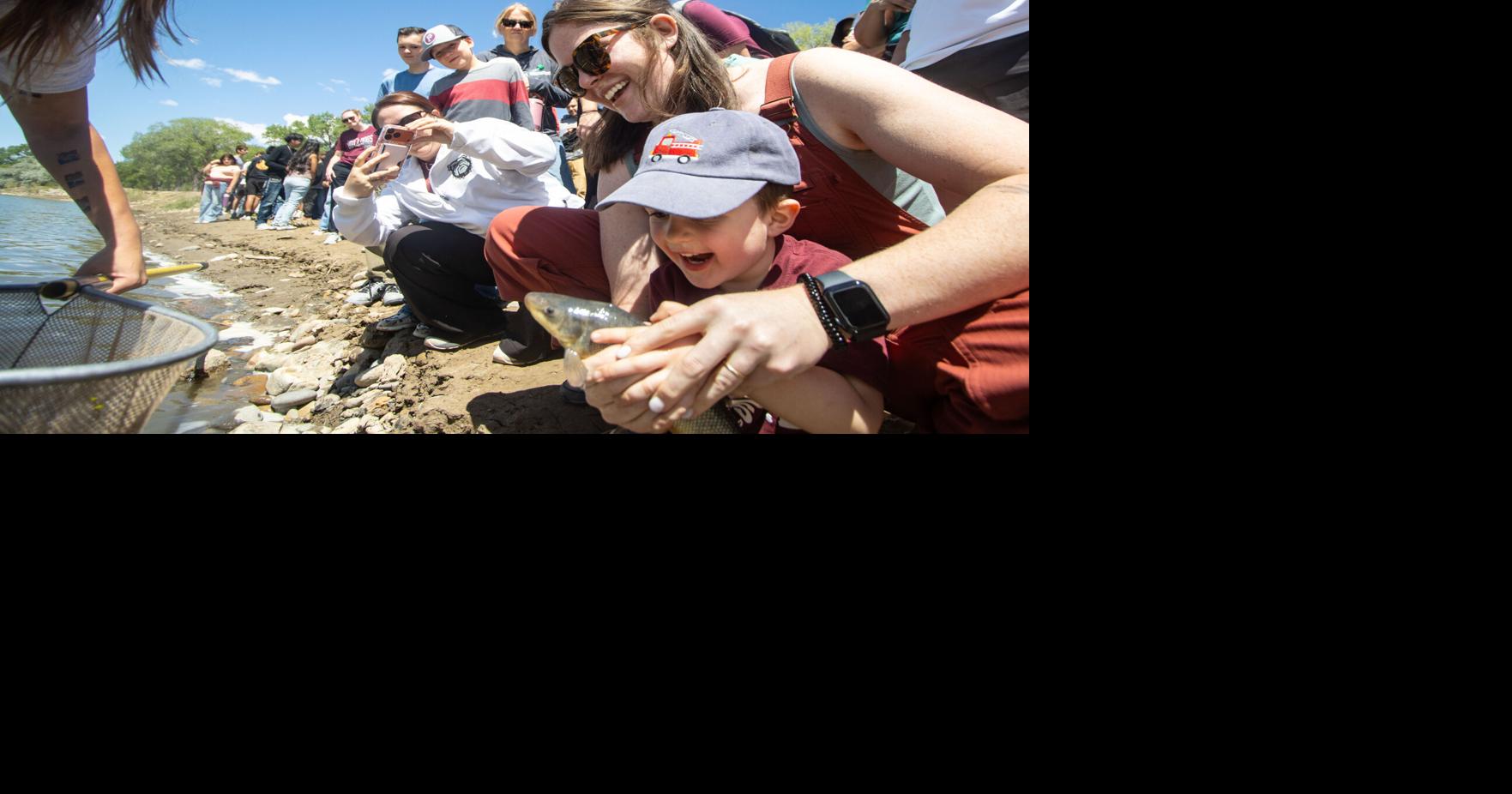 Pucker up: Palisade High students release 1,500th endangered fish through school's hatchery program