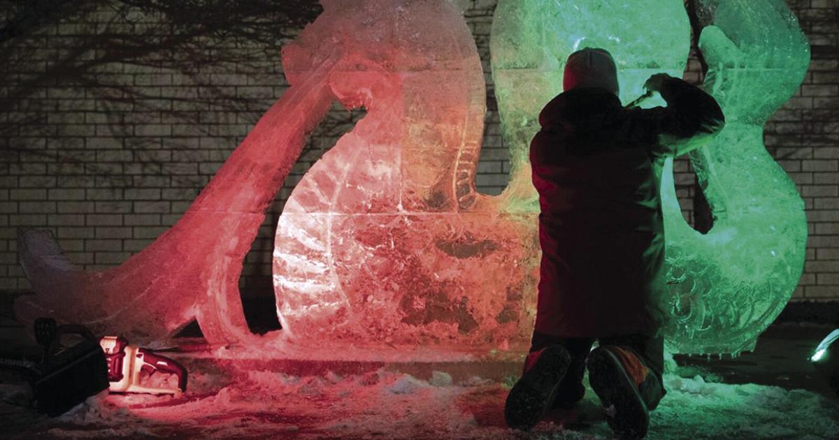 Get Chills: Skulptur, Skulpturen gewinnen beim Great West Ice Fest an Größe |  Unterhaltung