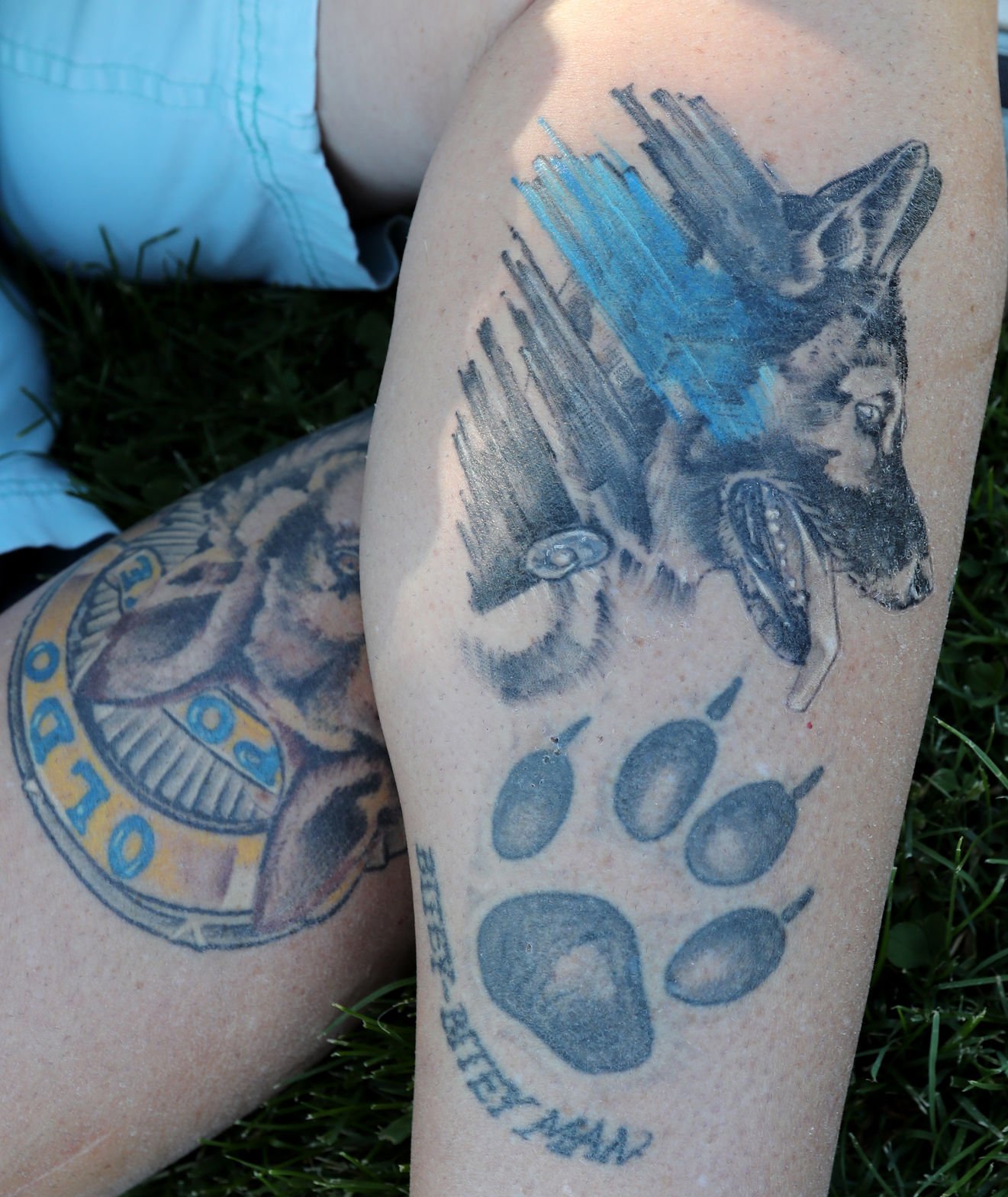 16 Best Police K9 Tattoo Designs  Dog tattoos Police k9 Police canine