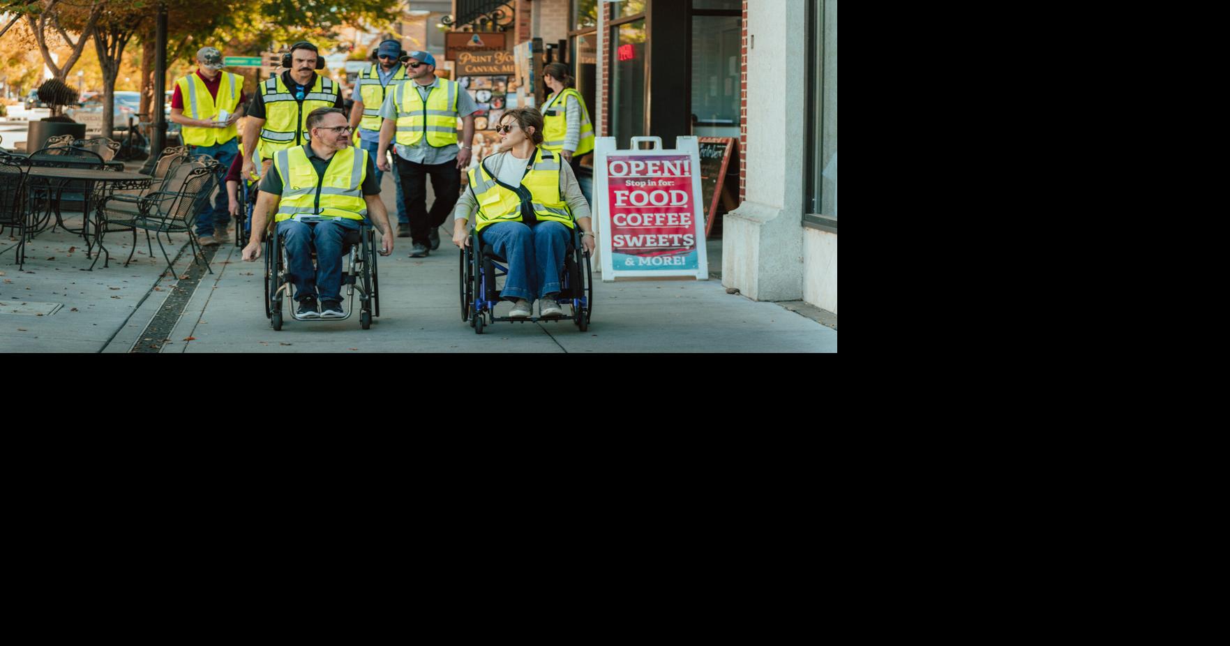 Municipal engineers ‘Walk and Roll’ downtown