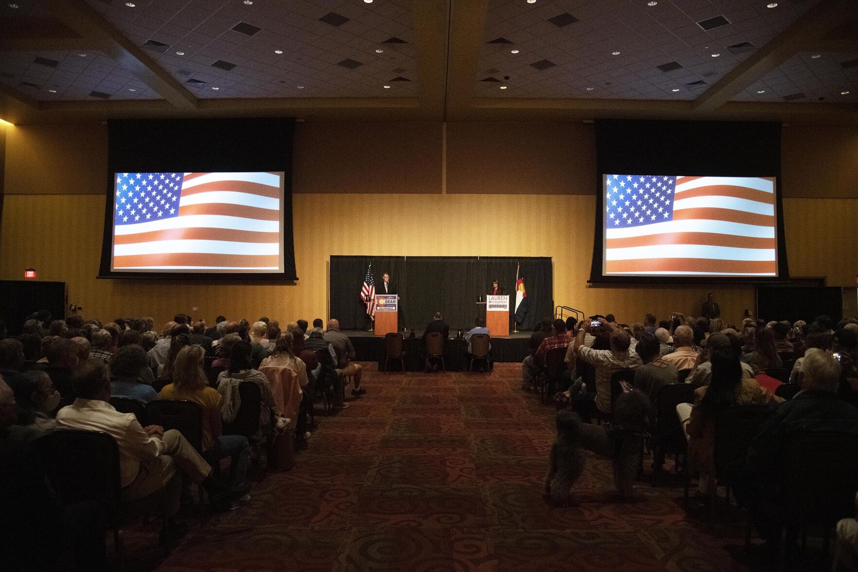 Boebert Coram face off in first primary debate Western Colorado