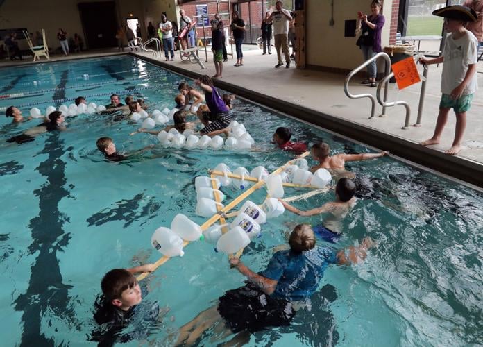 Jug Raft D51 STEM students compete in milk jug raft race | Western Colorado ...
