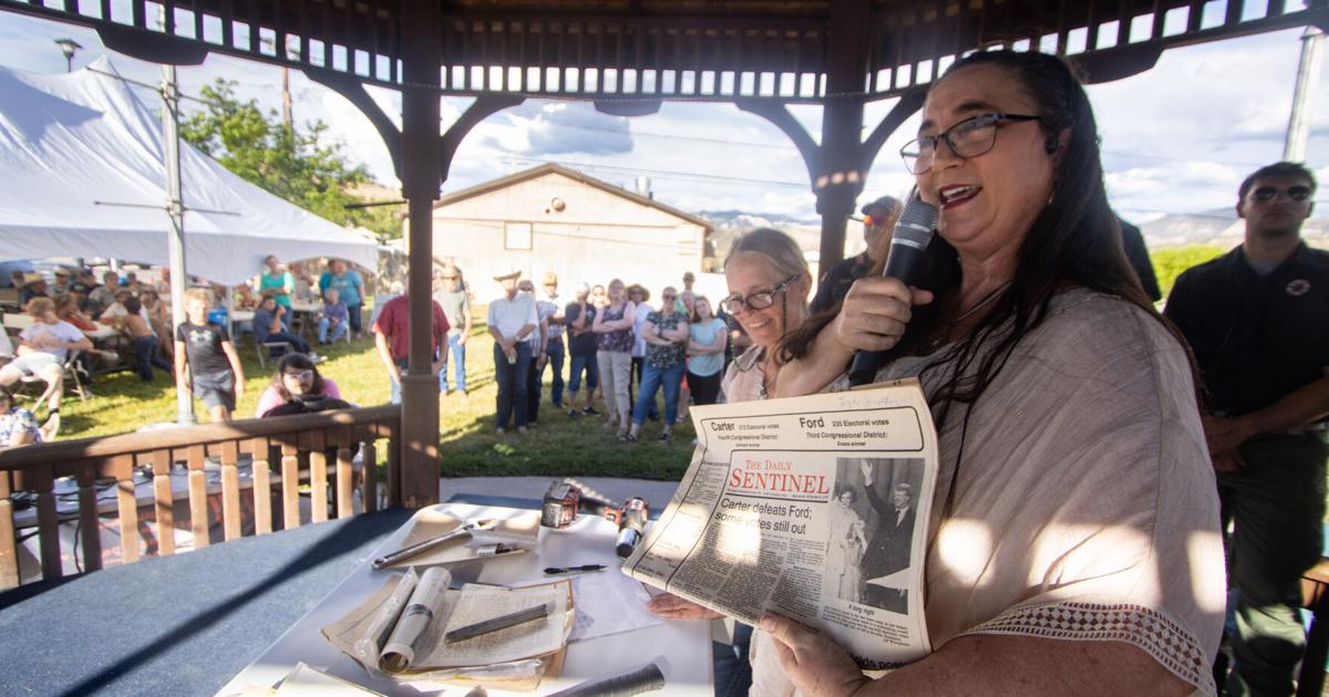 Nearly forgotten time capsule unsealed in De Beque