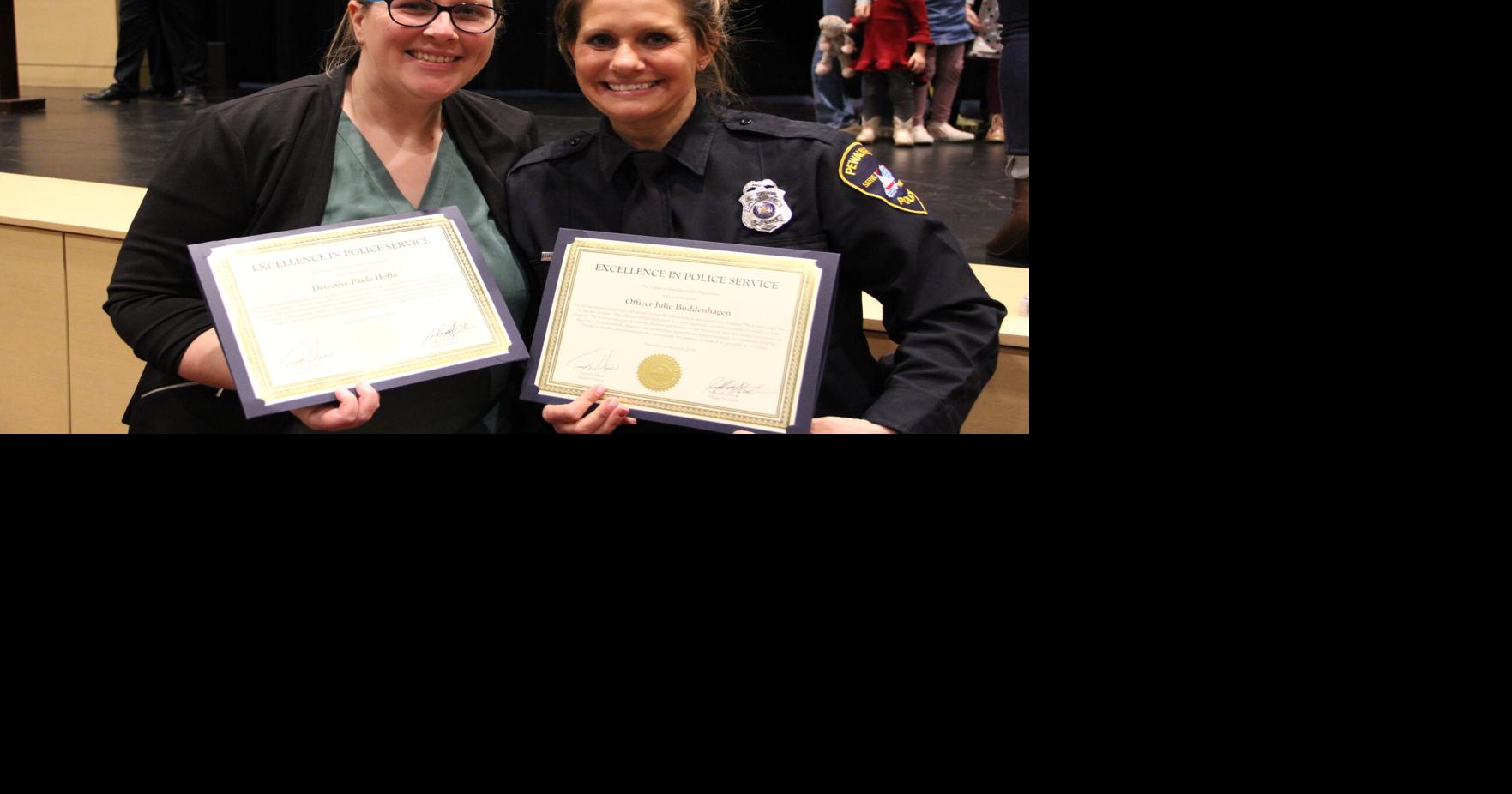 Positively Pewaukee, police personnel recognized for community impact