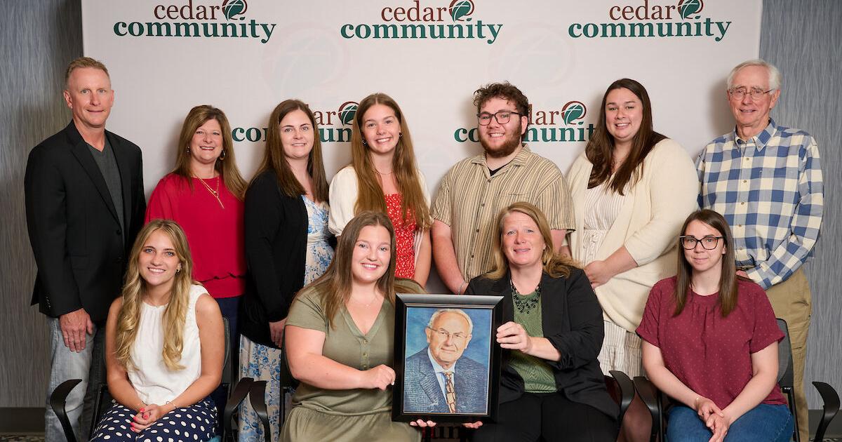 Cedar Community awards three sets of Carl Ziegler Scholarships