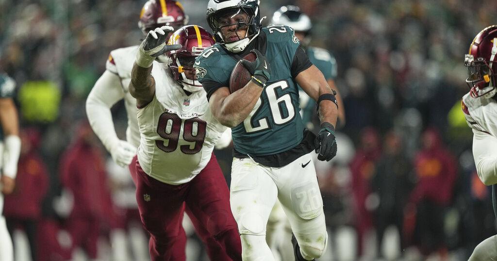 Philadelphia Eagles advance to Super Bowl, beating Washington ...