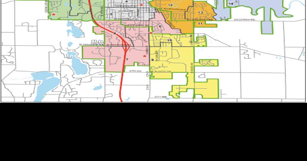Waukesha Aldermanic District Map Proposed Redistricting Map Adjusts Some District Boundaries In West Bend |  Washington County News | Gmtoday.com