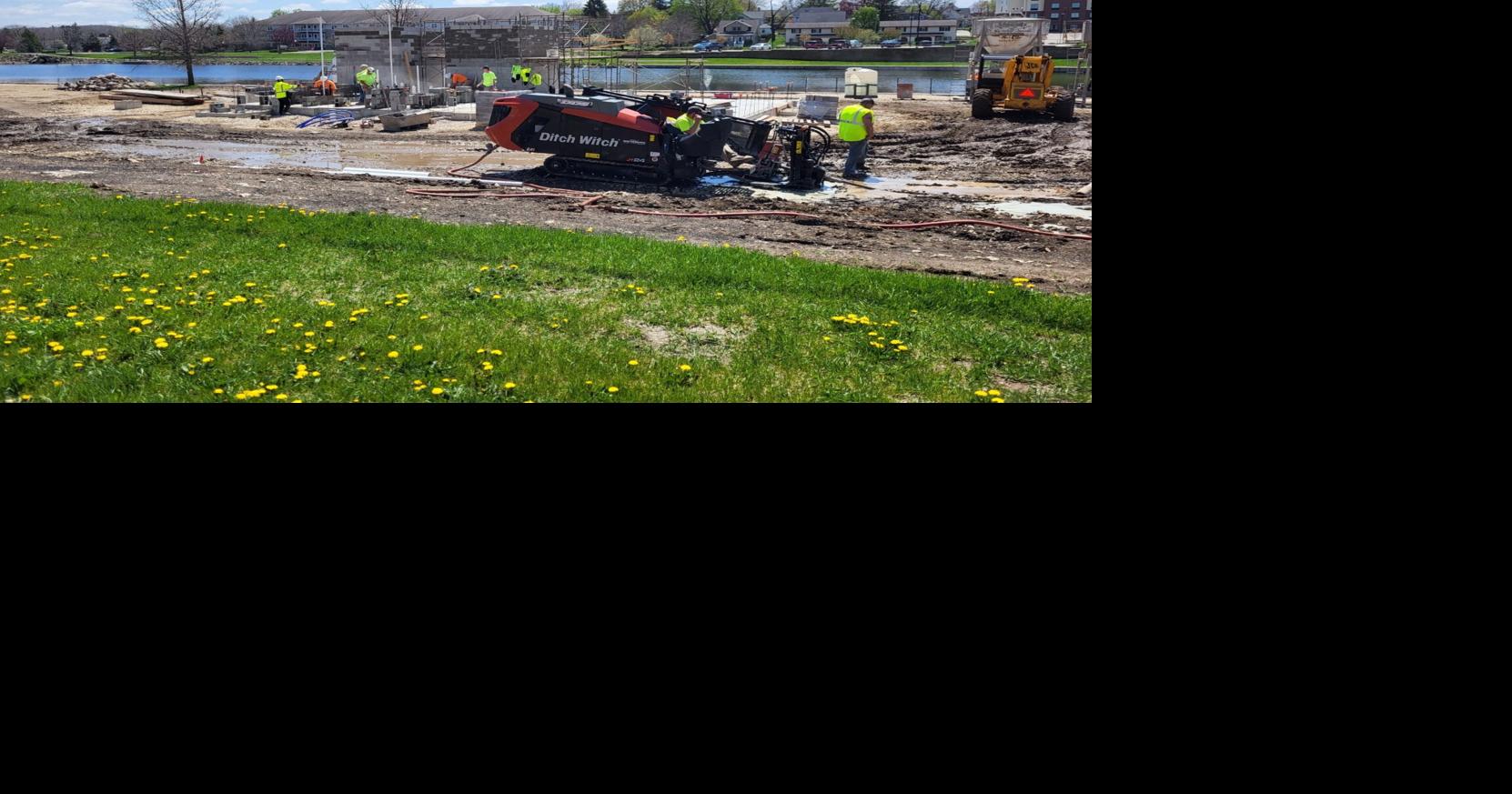 Hartford crews move forward with Centennial Park Pavilion building ...