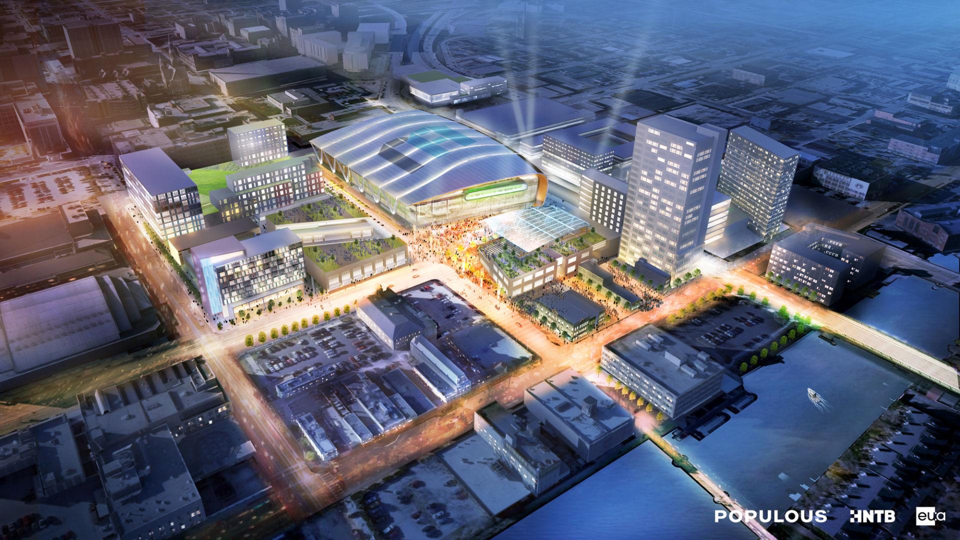 Populous Reveals Plans for the New Milwaukee Bucks Arena