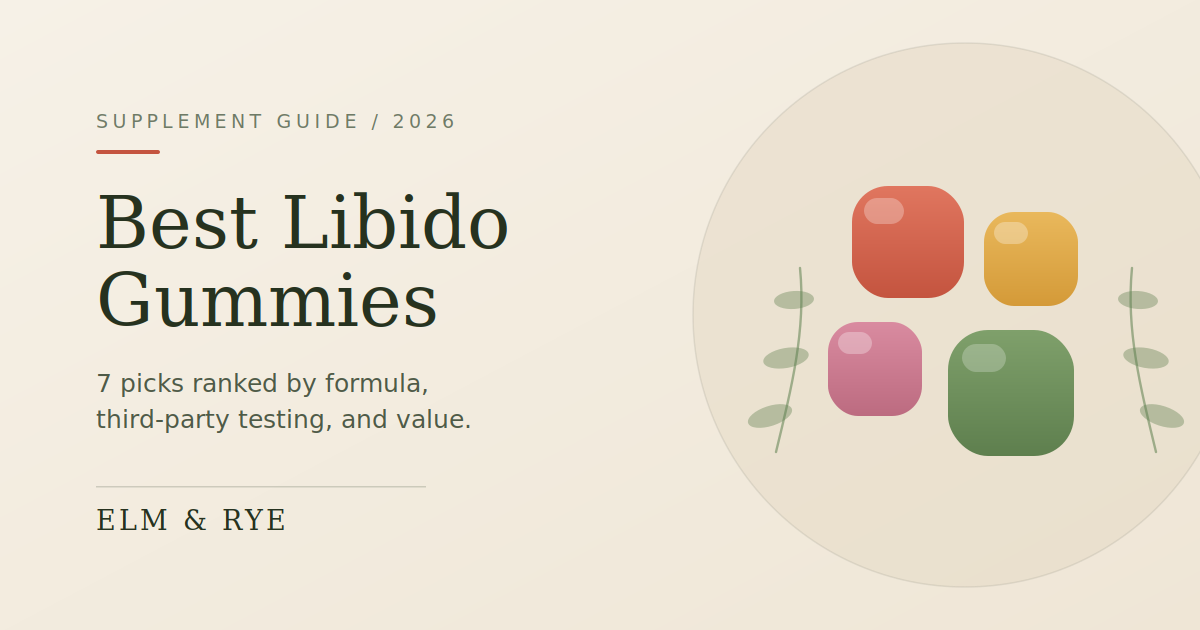 Best Libido Gummies of 2026: 7 Picks Ranked by Formula, Testing, and Value