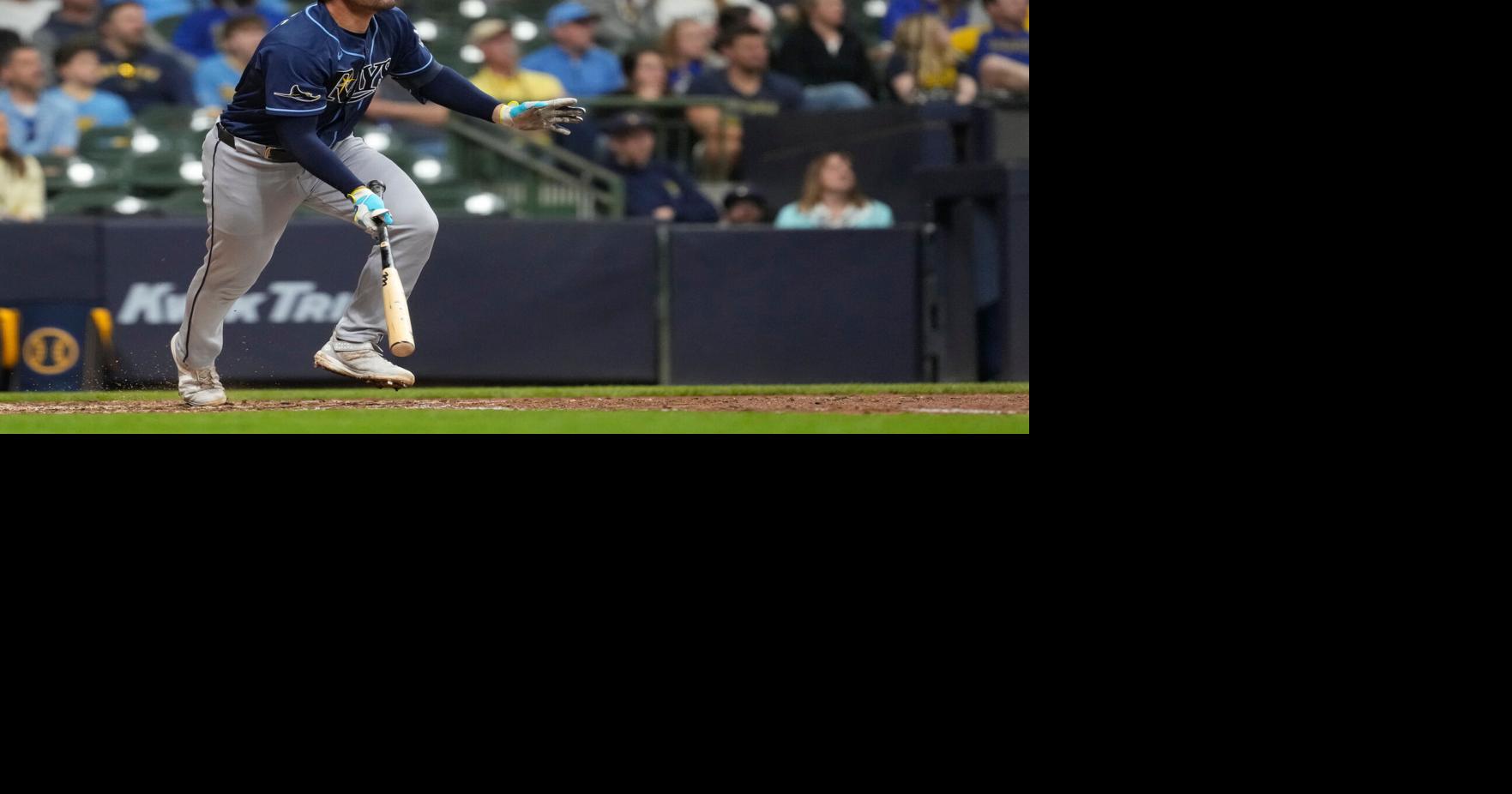 Fortes' tiebreaking double in 9th gives Rays 3-2 win over Brewers ...