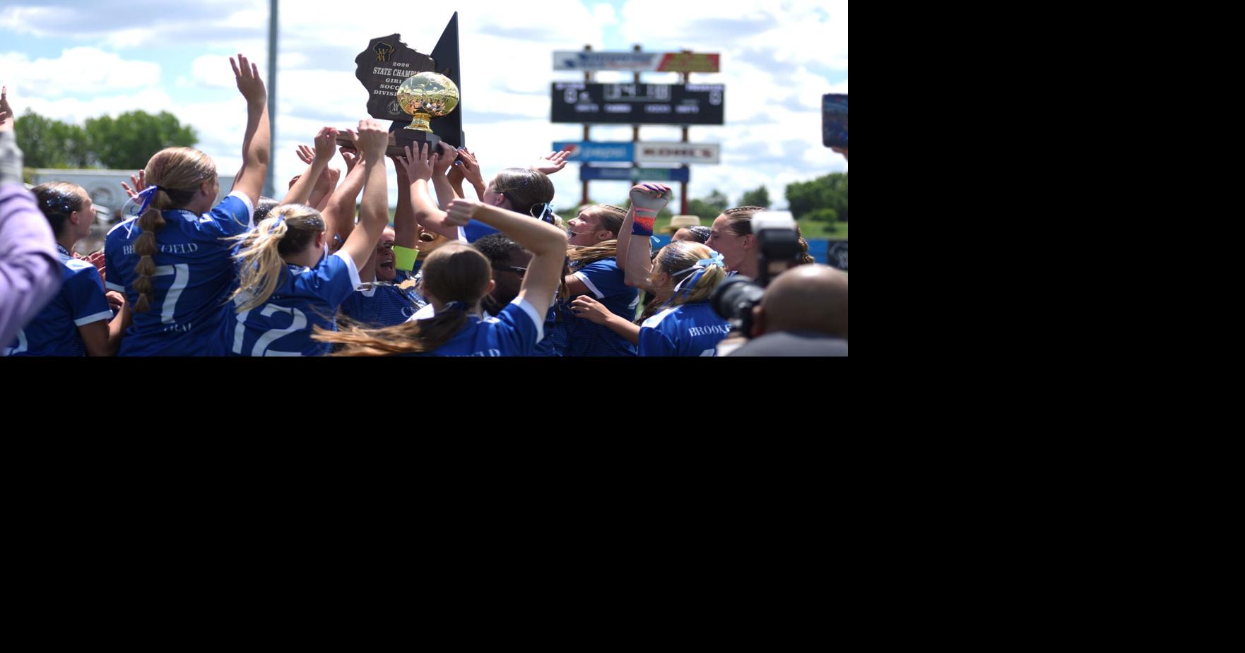 Lancers rout Red Raiders to win second straight girls state soccer title