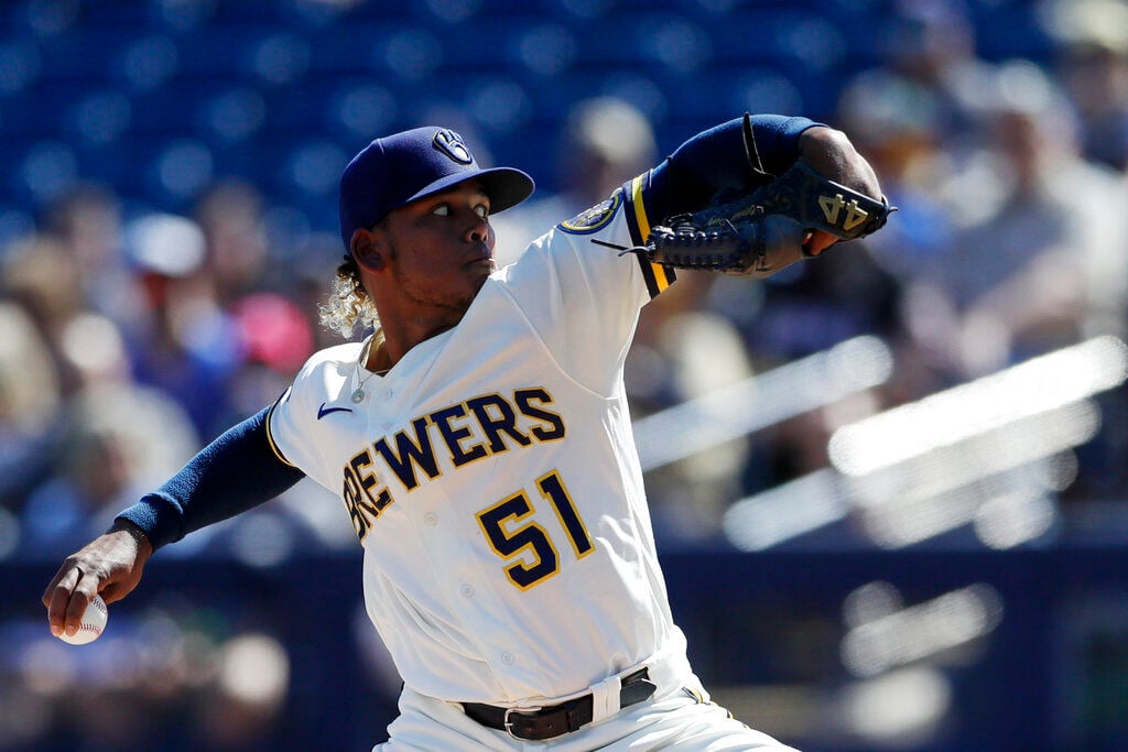 Brewers Q&A: Young Freddy Peralta's enthusiasm shines through