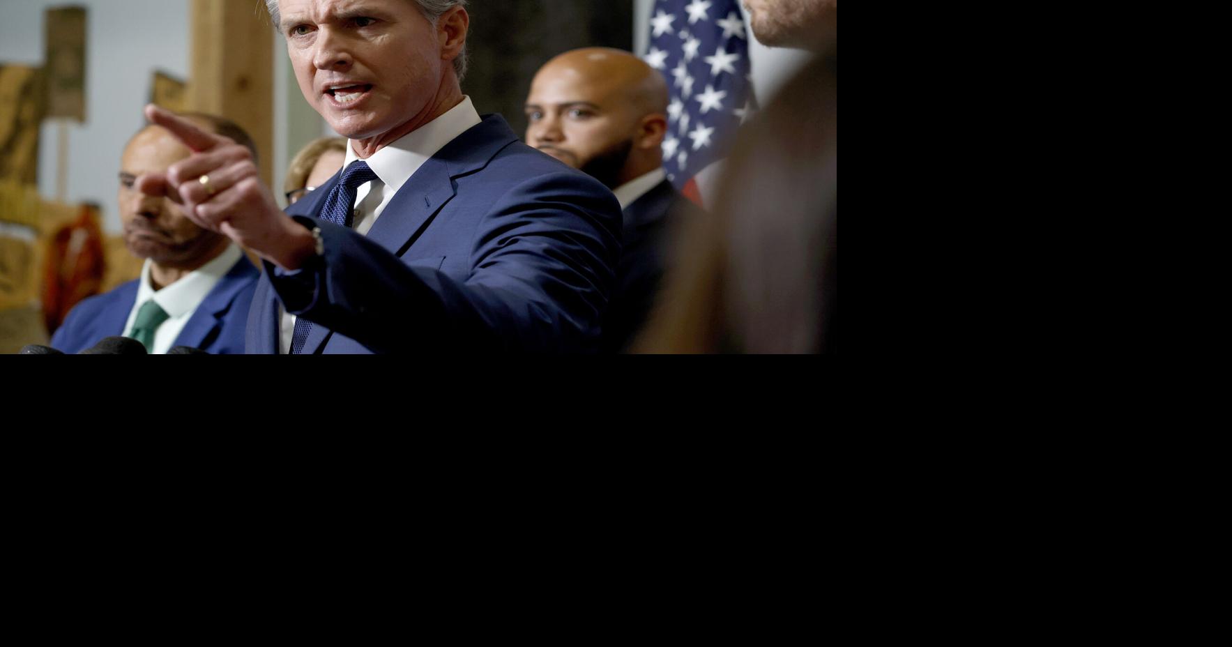 California Gov. Newsom pushes back on ‘fake’ outrage and racism allegations from the right