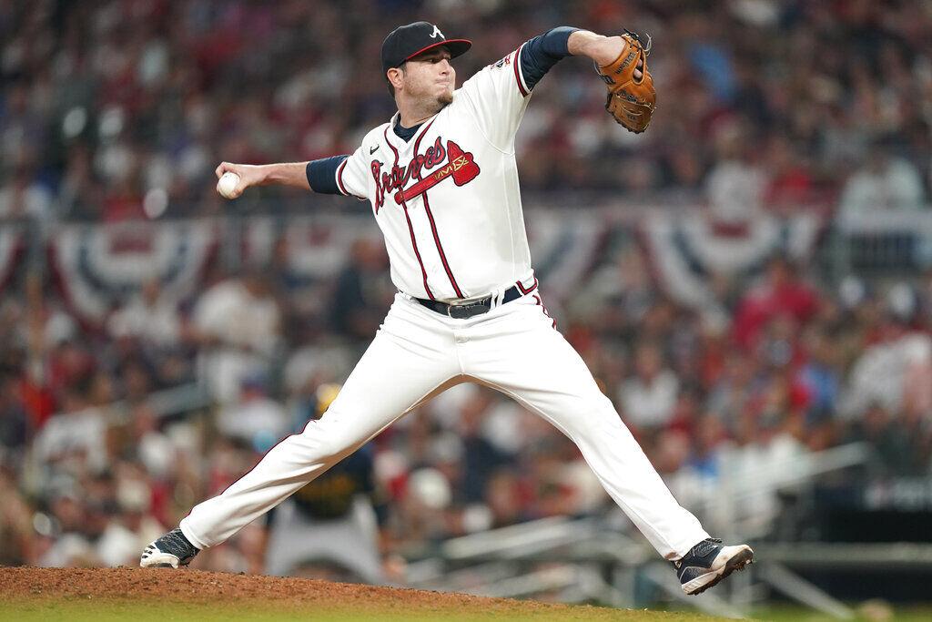 Corbin Burnes Ball In Dirt to Ozzie Albies, 05/18/2022