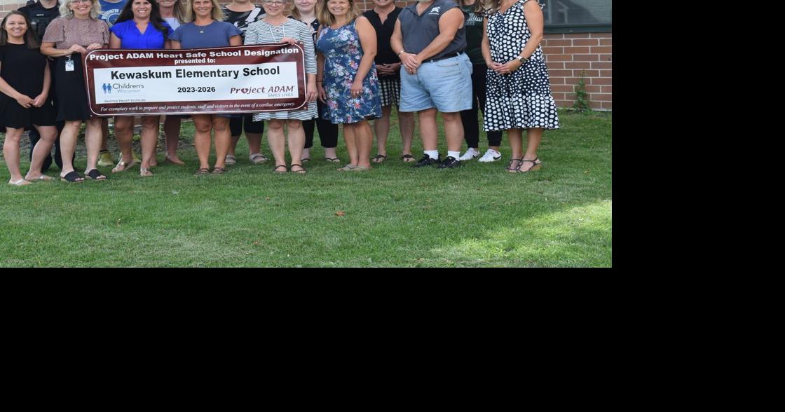 Kewaskum Elementary designated Project ADAM Heart Safe School