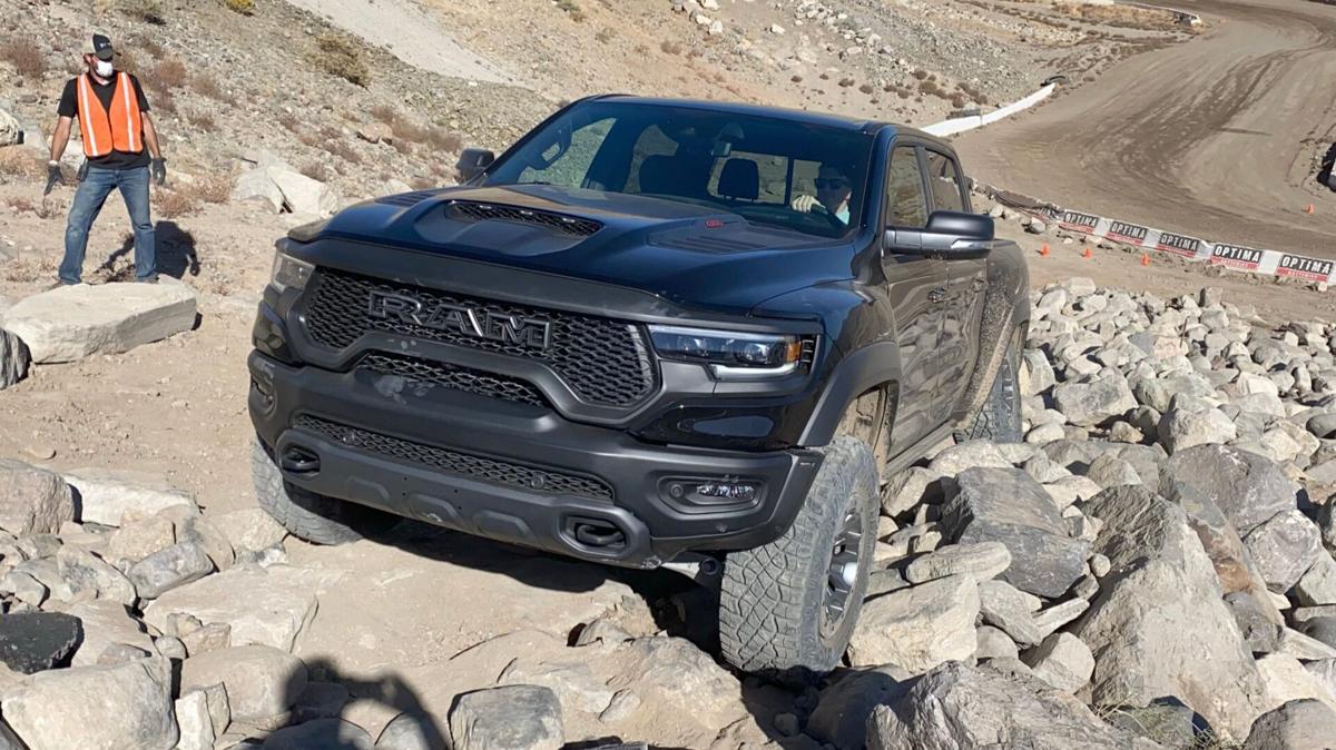 Auto Review The 2021 Ram Trx At 702 Horsepower Eats Other Pickups For Lunch Autos Gmtoday Com