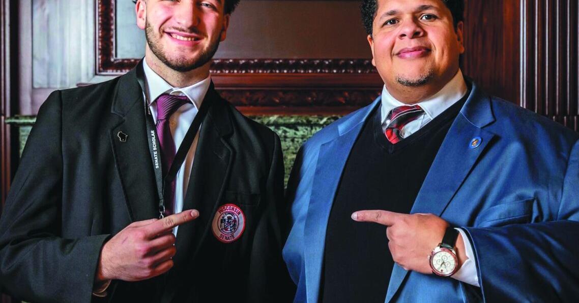 Sen. Bradley welcomes Muskego High student to 2026 Senate Scholar Program