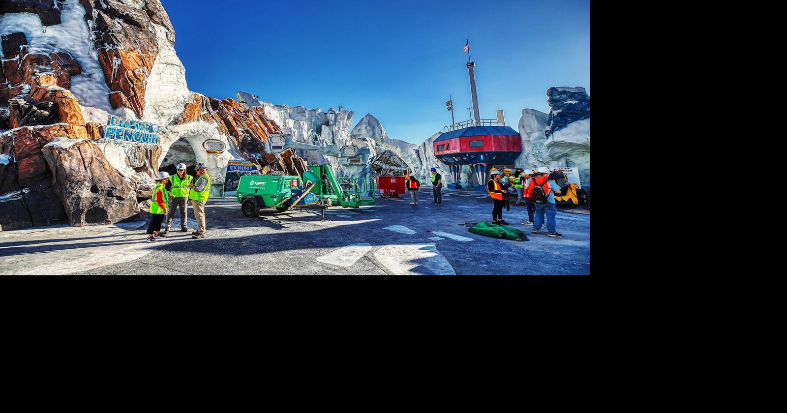 SeaWorld Orlando’s Penguin Trek coaster on track for spring opening | Travel
