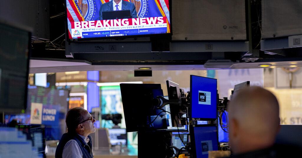 Wall Street rallies to records Wednesday on fresh Fed outlook ...
