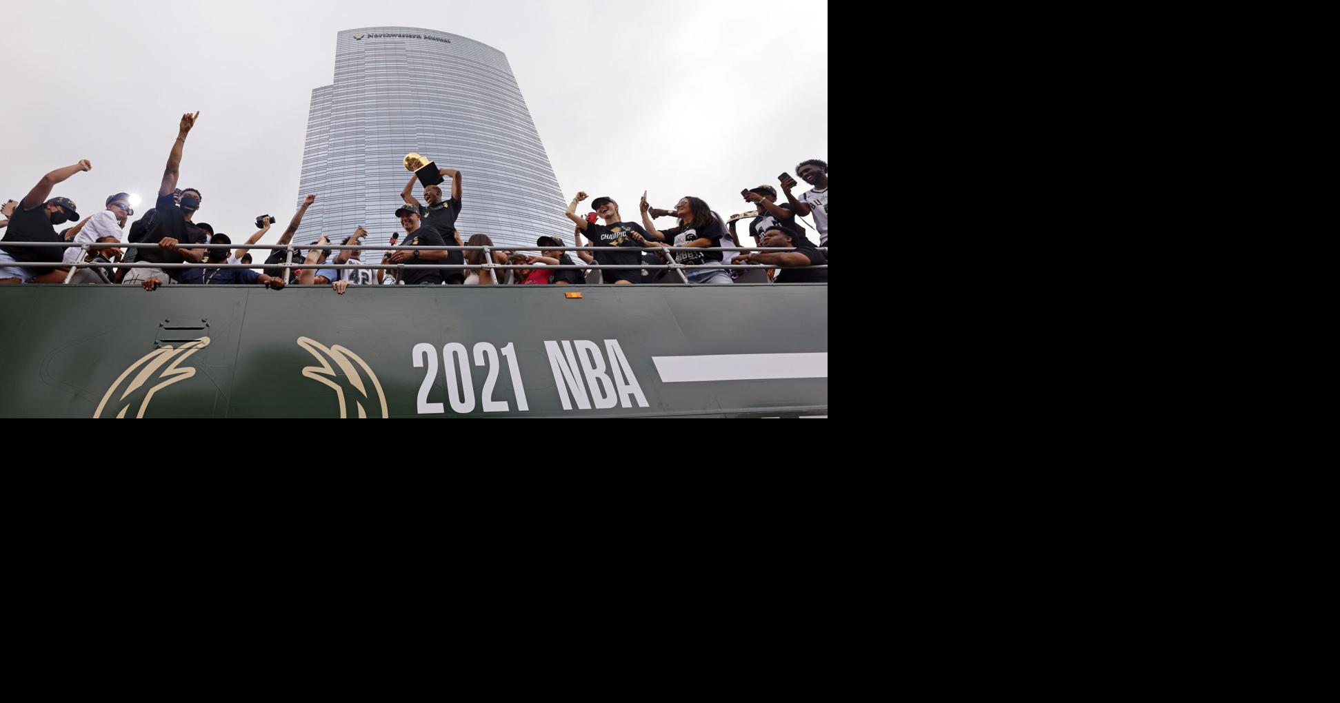 Milwaukee Bucks' fans celebrate NBA championship with parade ...