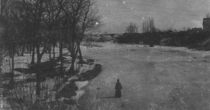 Scenes From The Past: Frozen Milwaukee River