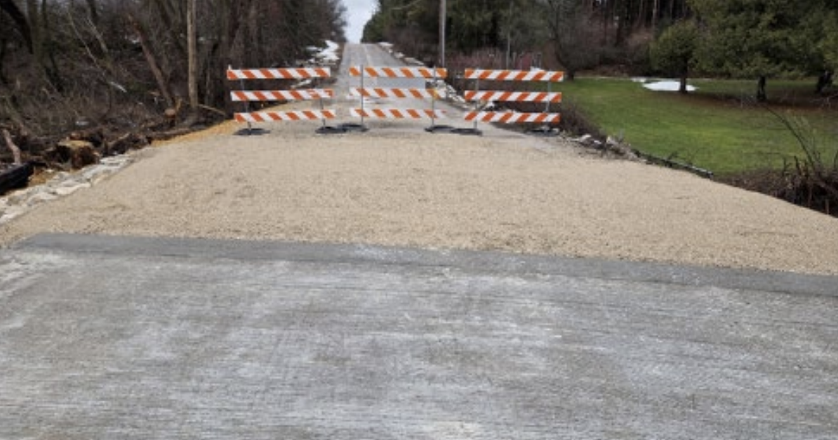 Farmington bridge that collapsed during August flooding reopens
