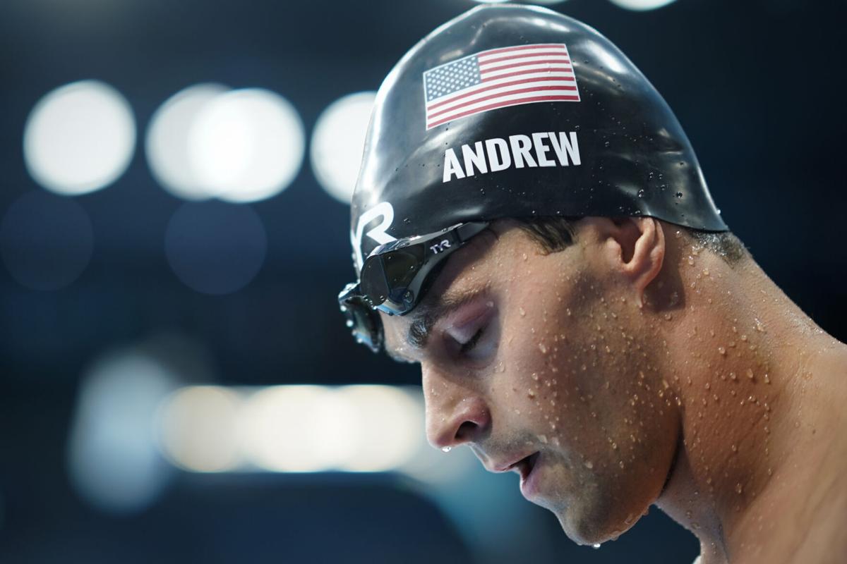 US swimmer Andrew goes maskless behind scenes at Olympics ...