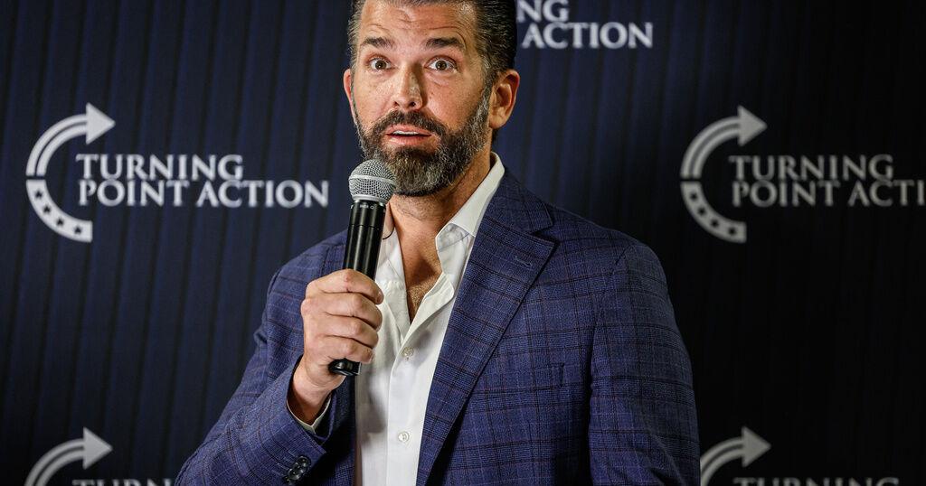 In Oconomowoc Donald Trump Jr casts Wisconsin Supreme Court race as