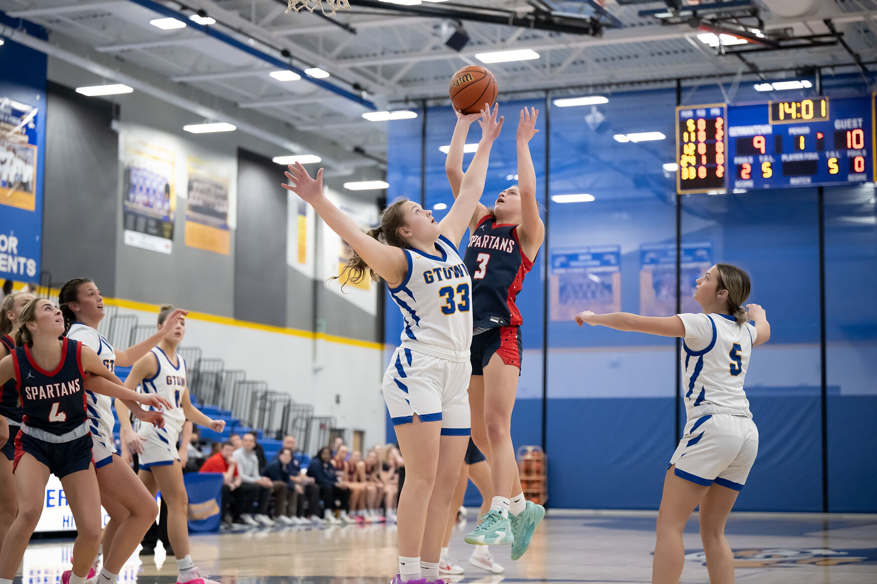 Germantown Girls Basketball Team Shines with Key Victory Over Brookfield East, Led by KK Arnold