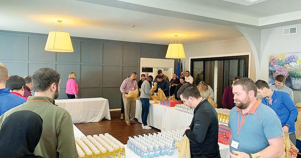 Charter Manufacturing donates hundreds of care products to Family Sharing