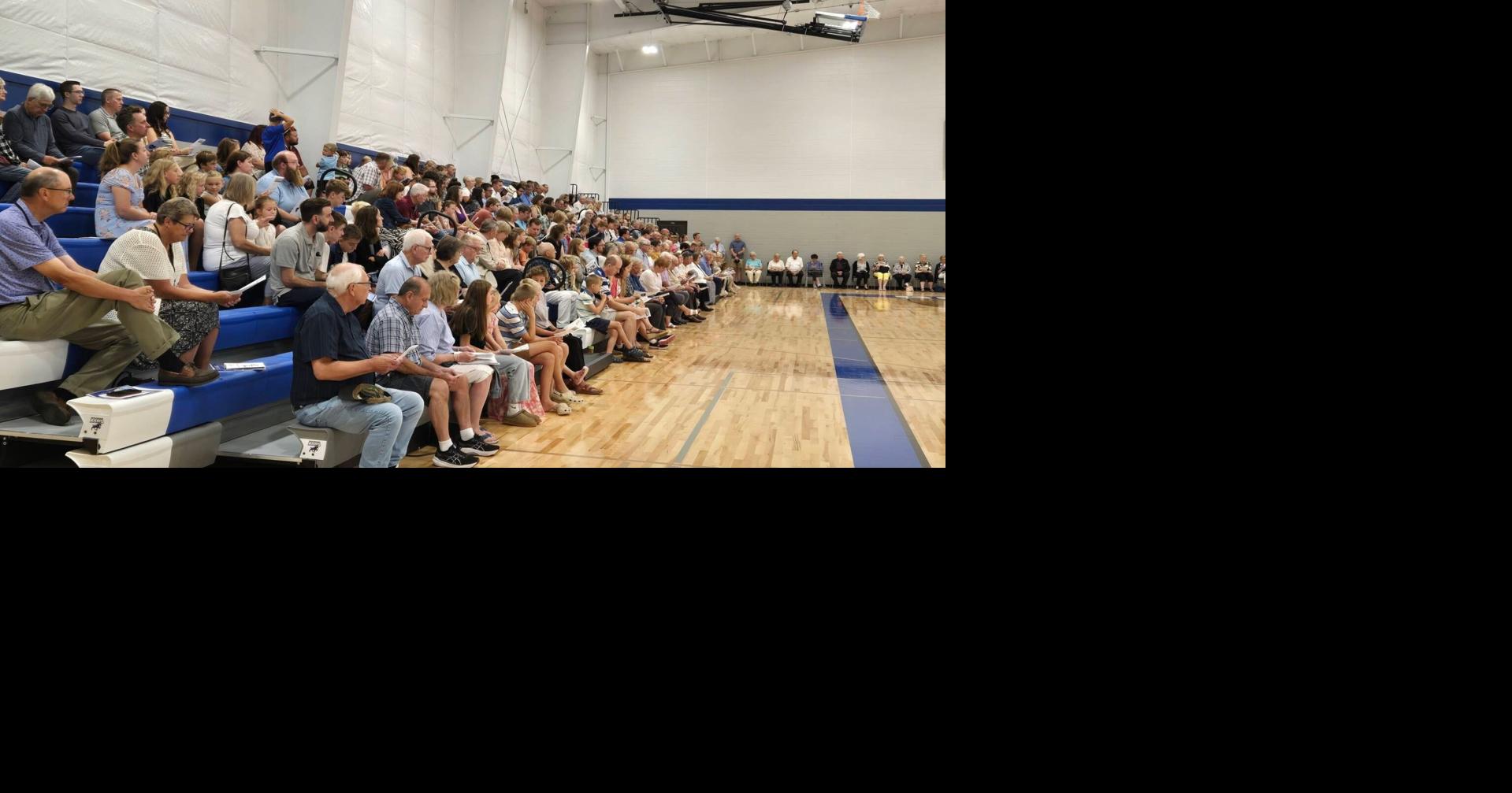 Good Shepherd Lutheran Church holds dedication ceremony for new gym
