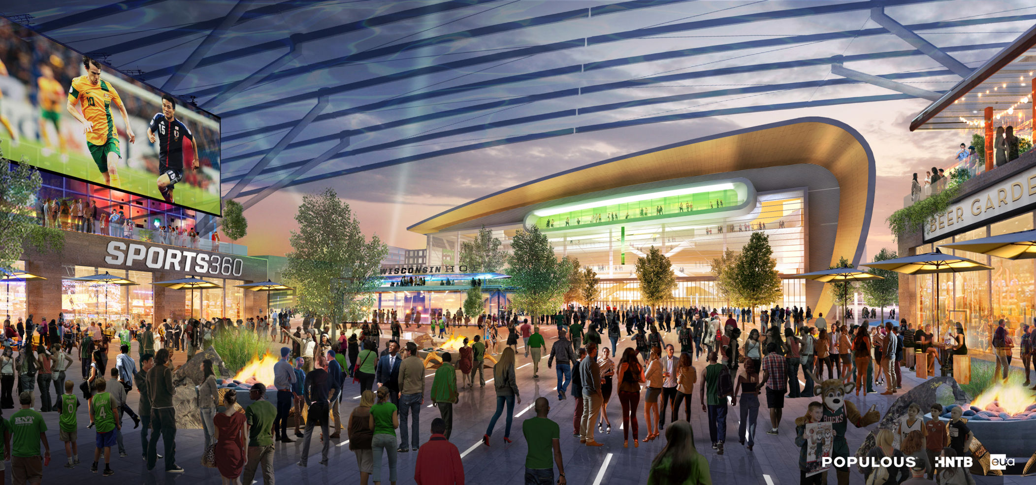 Bucks arena plan includes entertainment district | Business