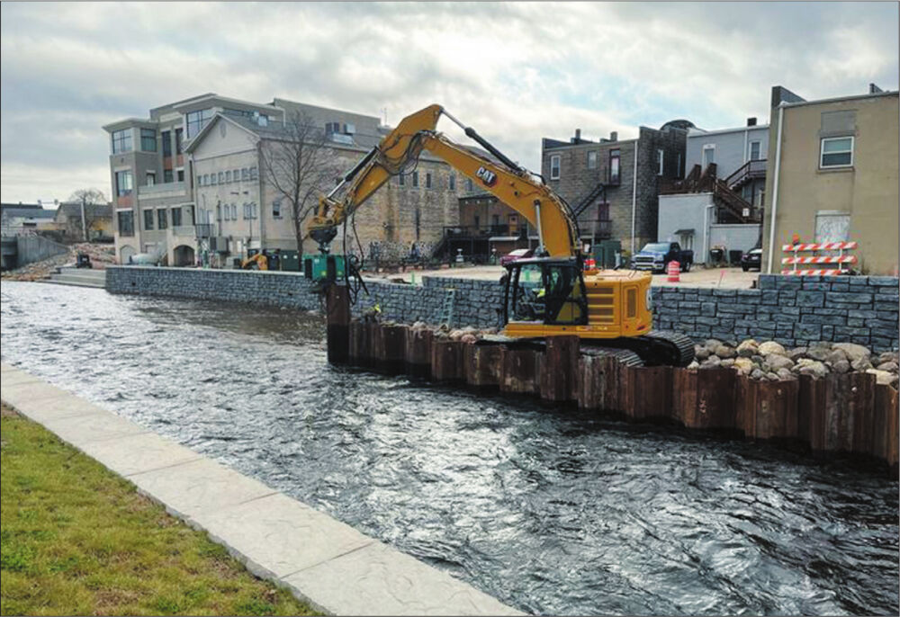 West Bend's downtown Riverwalk project is ahead of schedule, Washington  Co. News