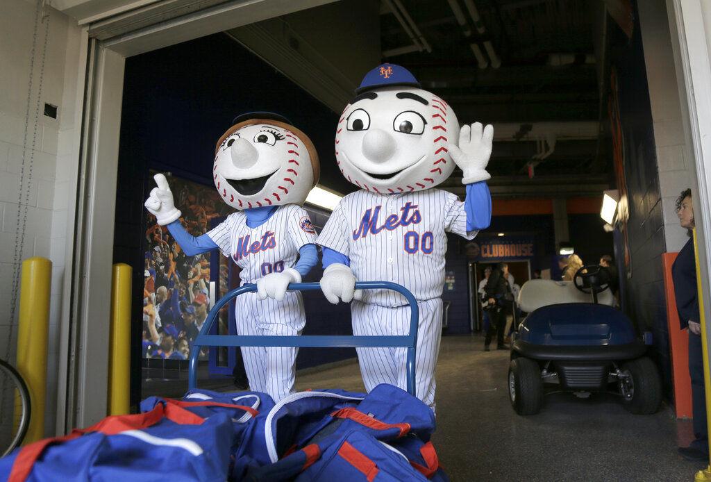 New York Mets Mascot Mr Met Editorial Stock Photo - Stock Image