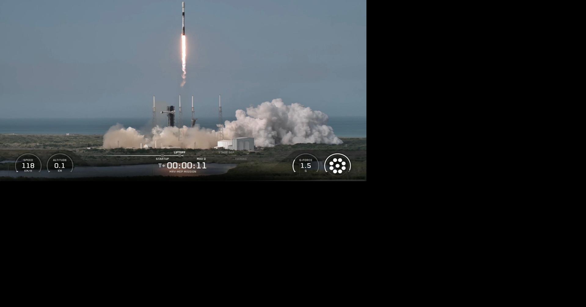Private mission launches to extend life of out-of-gas communication satellites