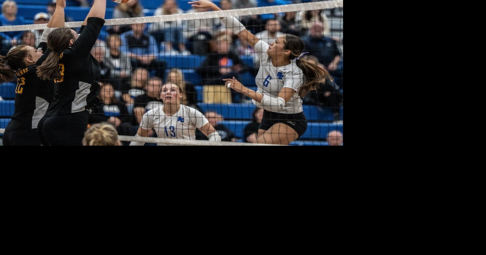 Brookfield Central vs. Germantown girls volleyball 10/10/2023