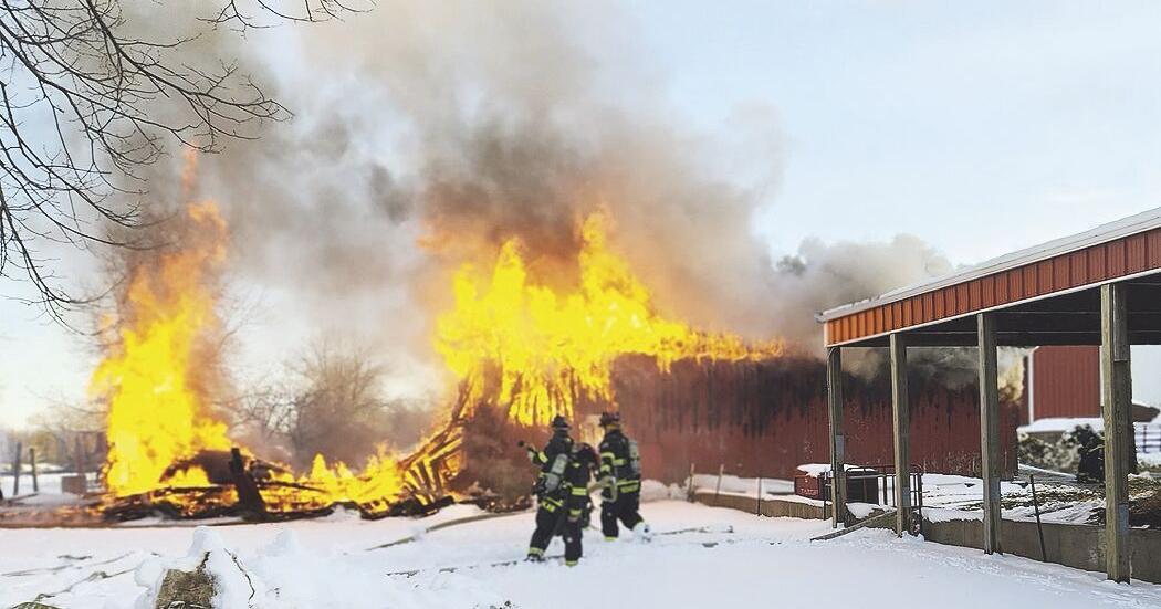 Grafton barn completely lost, six pigs killed in fire | Ozaukee Co ...