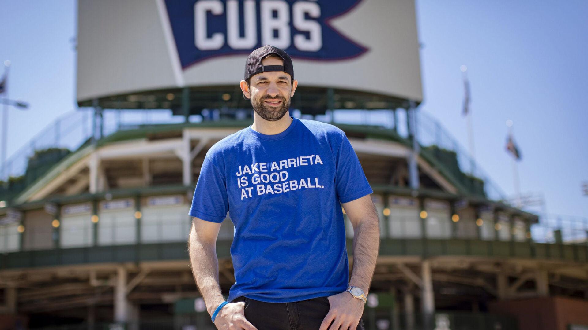 Meet Joe Johnson, Cubs fan behind Obvious Shirts