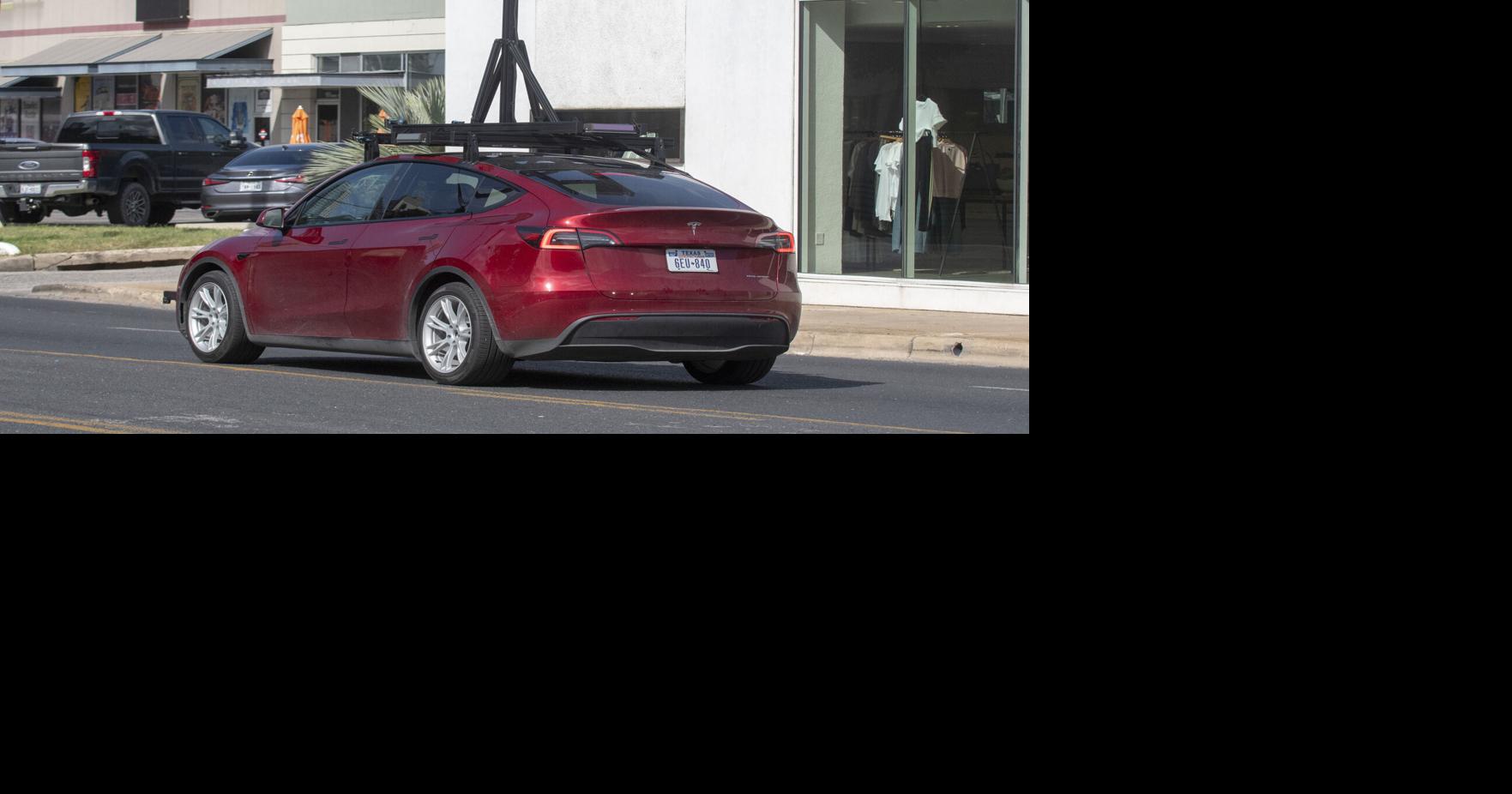 Tesla shares jump most in two months on robotaxi service launch | Business