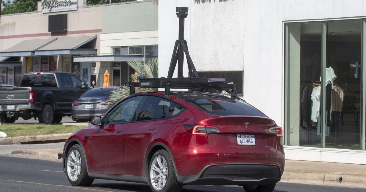 Tesla shares jump most in two months on robotaxi service launch | Business Tesla shares jump most in two months on robotaxi service launch | Business