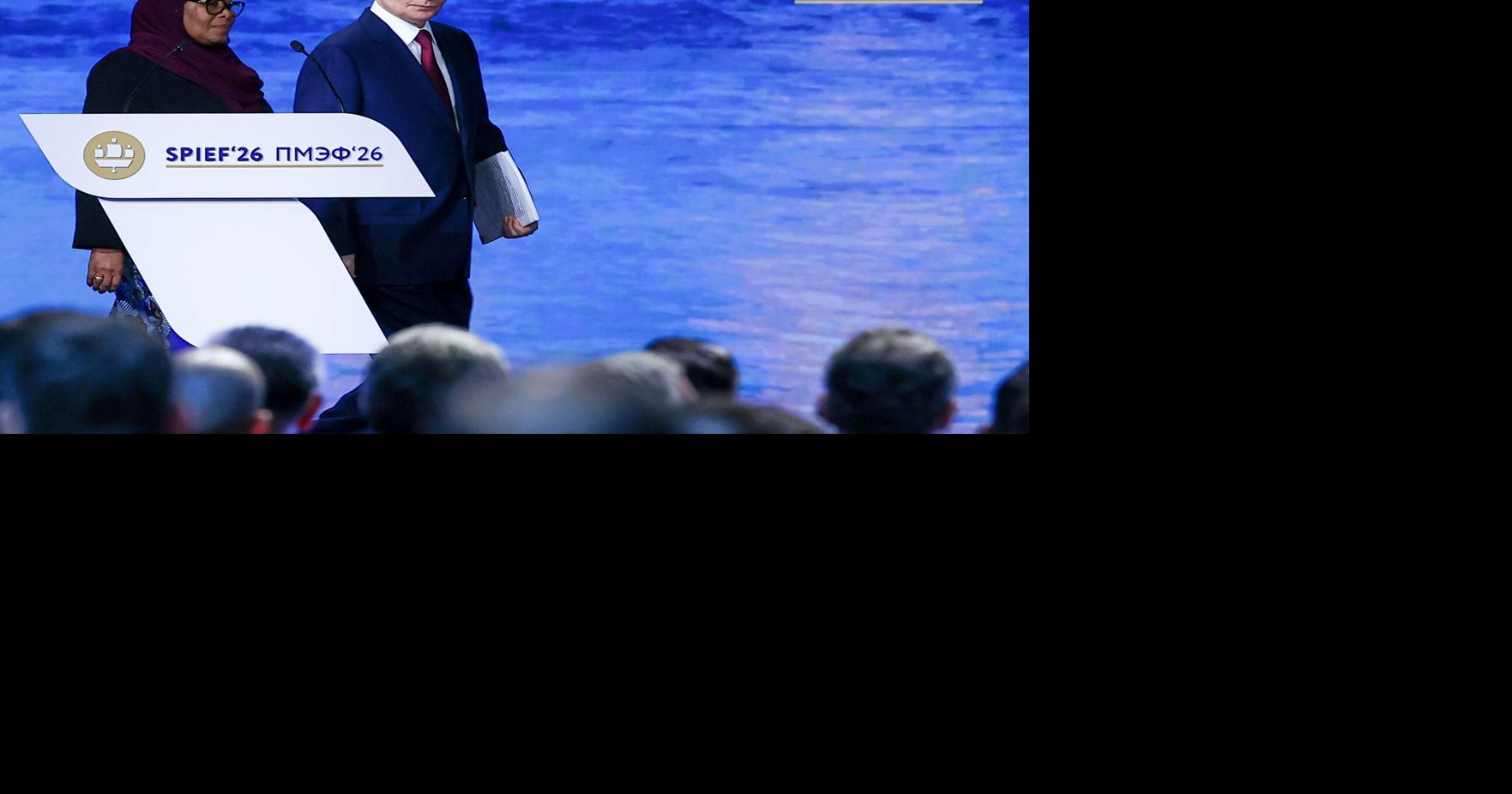 Putin slams Western sanctions as damaging to the global economy
