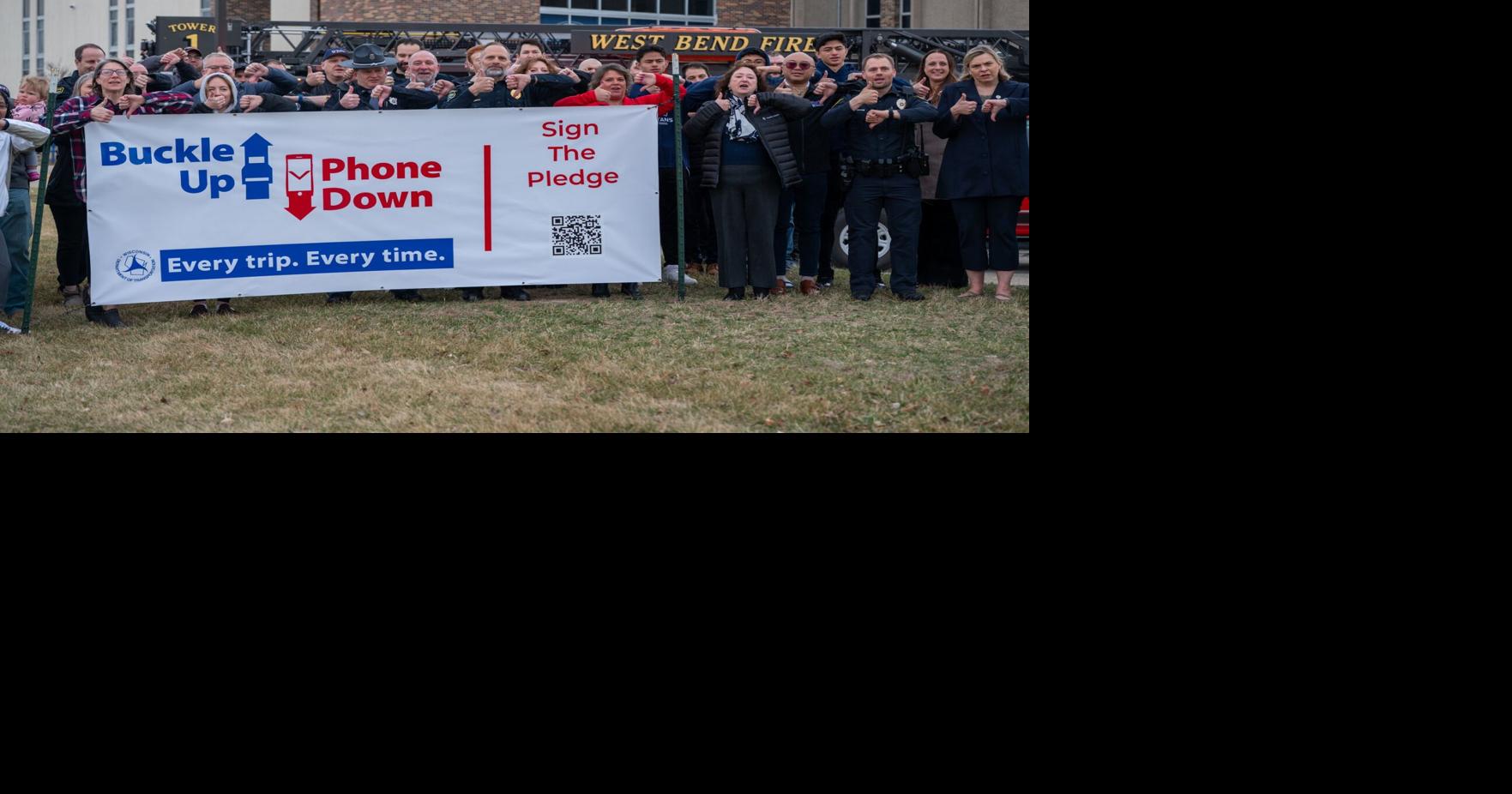 WisDOT and city partner on Buckle Up Phone Down initiative