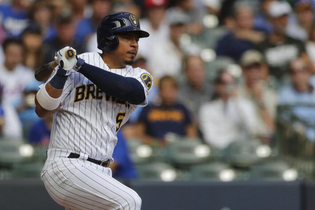 Willy Adames drives in 3 runs, Brewers end 8-game skid