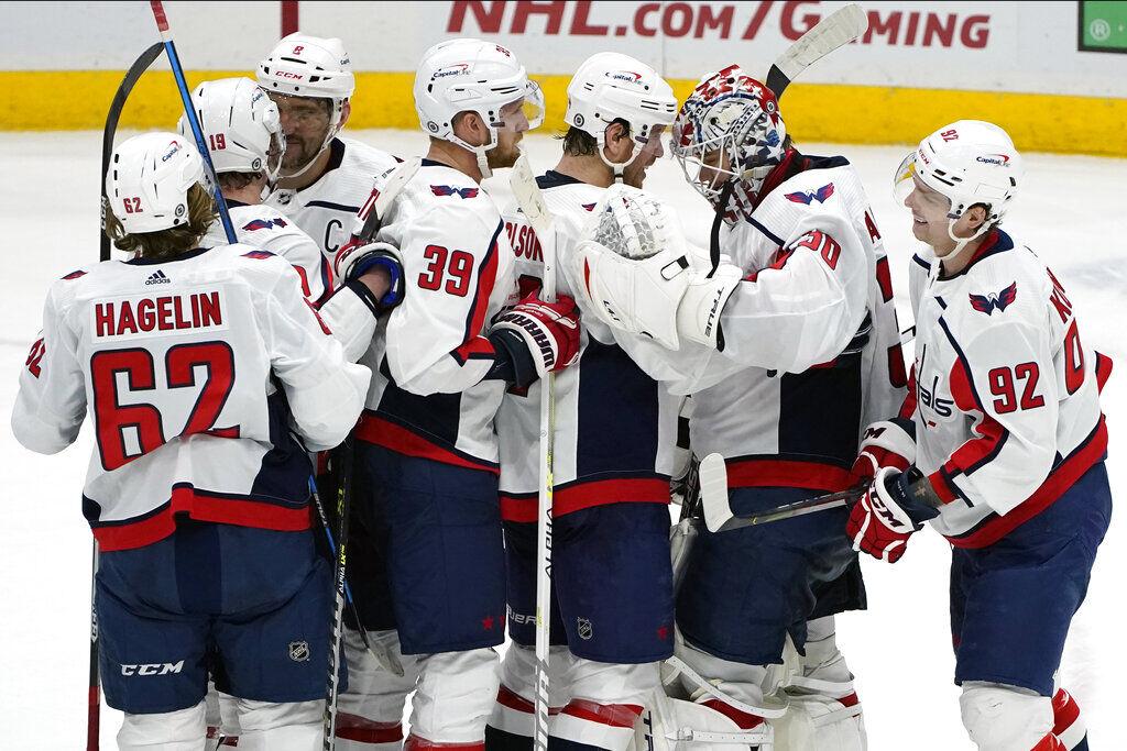Panthers rout Capitals 5-1 in Game 2 to even series