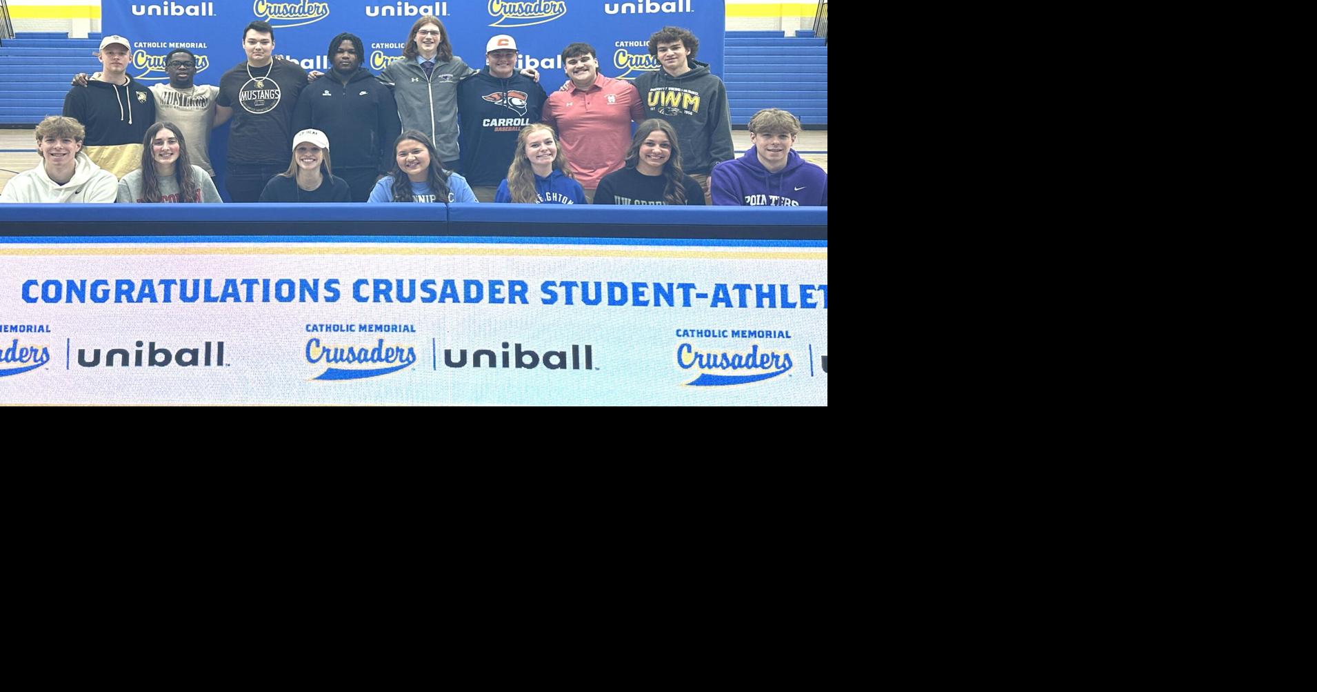 Catholic Memorial athletes sign national letters of intent on Wednesday