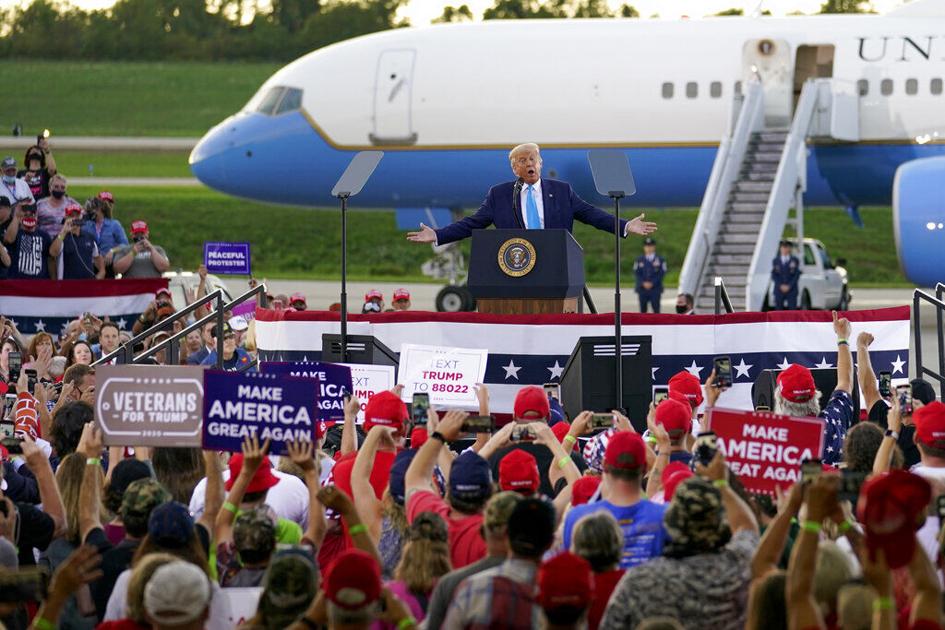 Trump Mocks The Way Biden Wears His Mask News Gmtoday Com