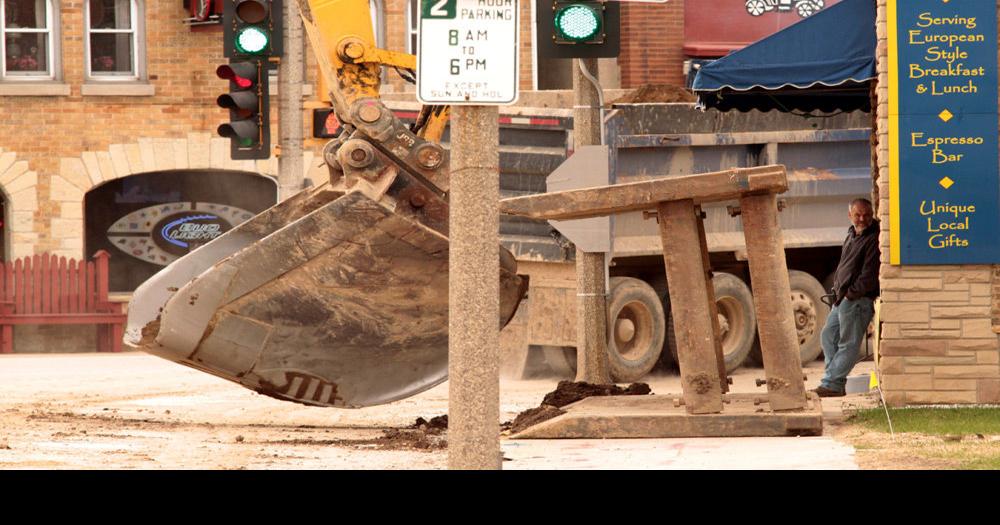 Kewaskum street work disrupts water, gas, power Business