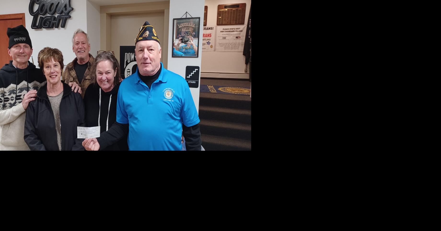 Hartland American Legion post receives donation Waukesha Co. News
